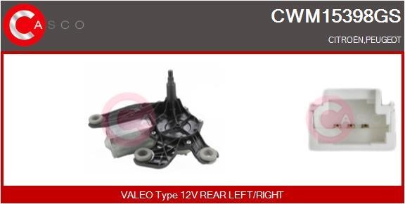 Casco CWM15398GS Мотор склоочисника CWM15398GS: Купити в Україні - Добра ціна на EXIST.UA!