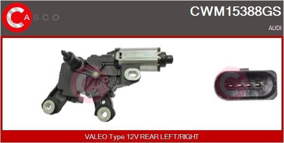 Casco CWM15388GS Мотор склоочисника CWM15388GS: Купити в Україні - Добра ціна на EXIST.UA!