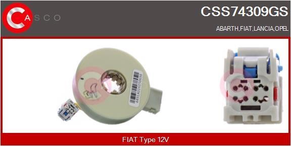 Casco CSS74309GS Датчик положення рульового керма CSS74309GS: Купити в Україні - Добра ціна на EXIST.UA!