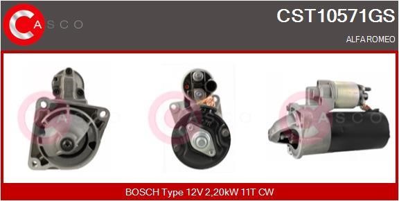 Casco CST10571GS Стартер CST10571GS: Купити в Україні - Добра ціна на EXIST.UA!