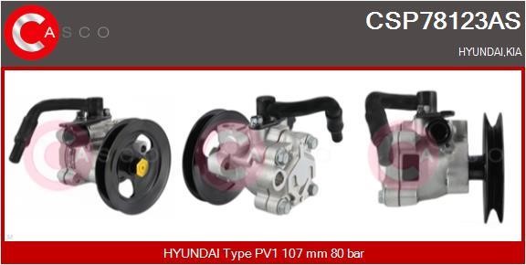 Casco CSP78123AS Насос гідропідсилювача керма CSP78123AS: Купити в Україні - Добра ціна на EXIST.UA!