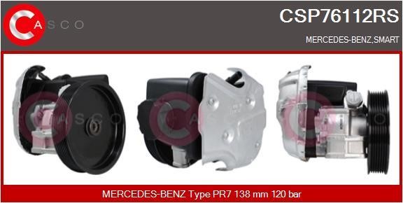 Casco CSP76112RS Насос гідропідсилювача керма CSP76112RS: Купити в Україні - Добра ціна на EXIST.UA!