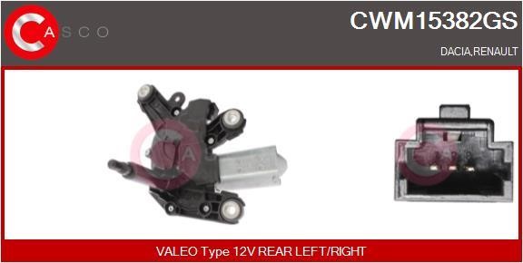 Casco CWM15382GS Мотор склоочисника CWM15382GS: Купити в Україні - Добра ціна на EXIST.UA!