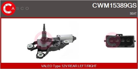 Casco CWM15389GS Мотор склоочисника CWM15389GS: Приваблива ціна - Купити в Україні на EXIST.UA!
