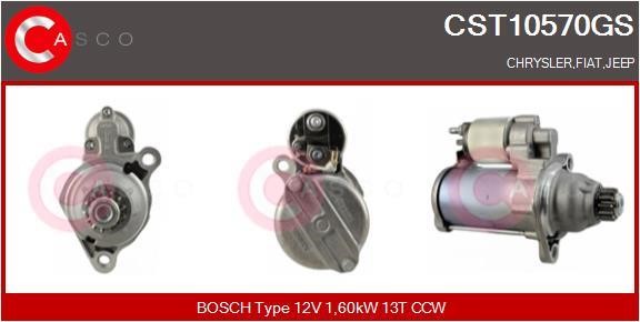 Casco CST10570GS Стартер CST10570GS: Приваблива ціна - Купити в Україні на EXIST.UA!