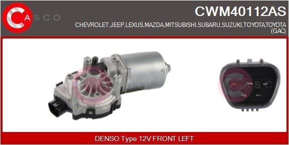 Casco CWM40112AS Мотор склоочисника CWM40112AS: Купити в Україні - Добра ціна на EXIST.UA!