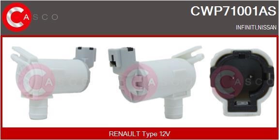 Casco CWP71001AS Насос подачі води для миття, система склоочисників CWP71001AS: Купити в Україні - Добра ціна на EXIST.UA!