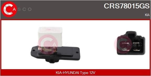 Casco CRS78015GS Резистор, компресор салону CRS78015GS: Купити в Україні - Добра ціна на EXIST.UA!