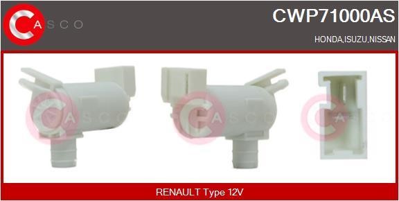 Casco CWP71000AS Насос подачі води для миття, система склоочисників CWP71000AS: Купити в Україні - Добра ціна на EXIST.UA!