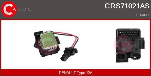 Casco CRS71021AS Резистор, компресор салону CRS71021AS: Купити в Україні - Добра ціна на EXIST.UA!