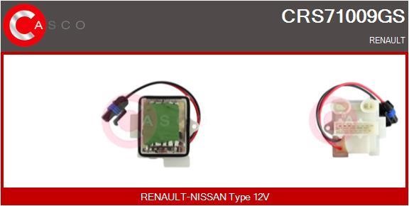Casco CRS71009GS Резистор, компресор салону CRS71009GS: Купити в Україні - Добра ціна на EXIST.UA!