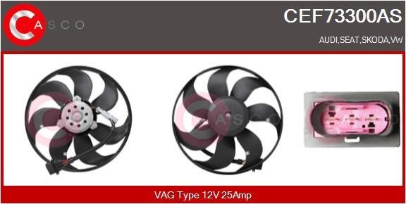 Casco CEF73300AS Вентилятор, система охолодження двигуна CEF73300AS: Купити в Україні - Добра ціна на EXIST.UA!