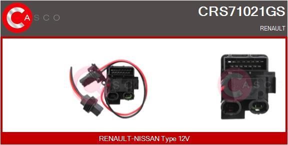 Casco CRS71021GS Резистор, компресор салону CRS71021GS: Купити в Україні - Добра ціна на EXIST.UA!