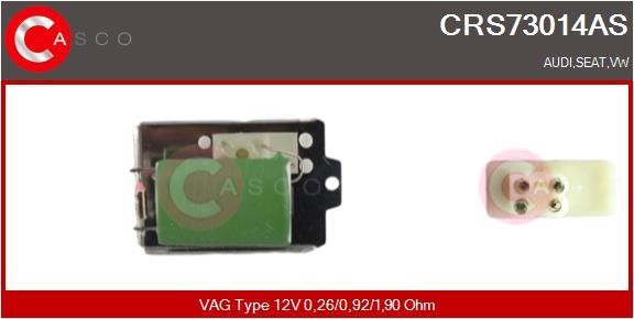 Casco CRS73014AS Резистор, компресор салону CRS73014AS: Купити в Україні - Добра ціна на EXIST.UA!