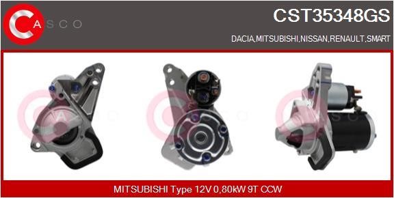 Casco CST35348GS Стартер CST35348GS: Купити в Україні - Добра ціна на EXIST.UA!