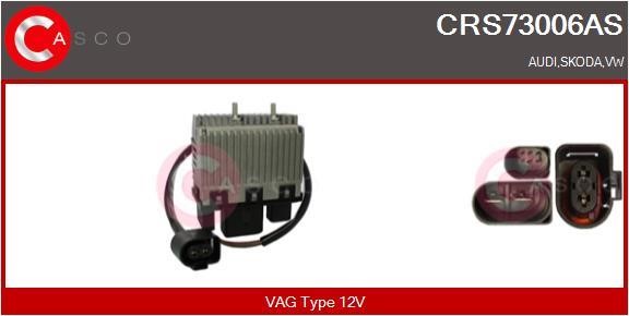 Casco CRS73006AS Додатковий резистор, електродвигун вентилятора радіатора CRS73006AS: Купити в Україні - Добра ціна на EXIST.UA!