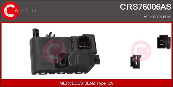 Casco CRS76006AS Резистор, компресор салону CRS76006AS: Купити в Україні - Добра ціна на EXIST.UA!
