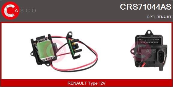 Casco CRS71044AS Резистор, компресор салону CRS71044AS: Купити в Україні - Добра ціна на EXIST.UA!