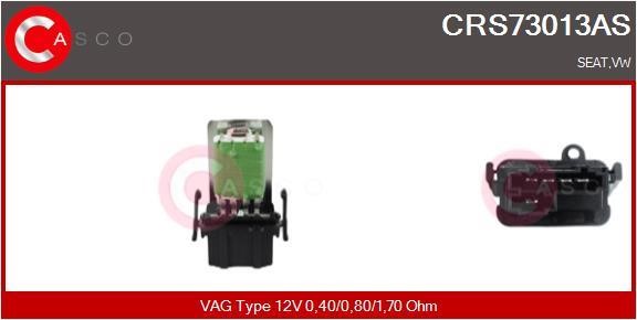 Casco CRS73013AS Резистор, компресор салону CRS73013AS: Купити в Україні - Добра ціна на EXIST.UA!