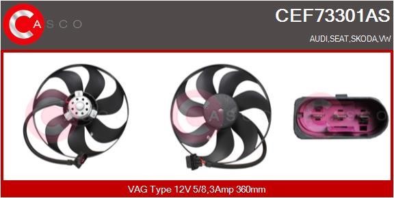 Casco CEF73301AS Вентилятор, система охолодження двигуна CEF73301AS: Купити в Україні - Добра ціна на EXIST.UA!