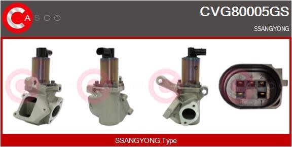 Casco CVG80005GS Клапан рециркуляції відпрацьованих газів EGR CVG80005GS: Купити в Україні - Добра ціна на EXIST.UA!