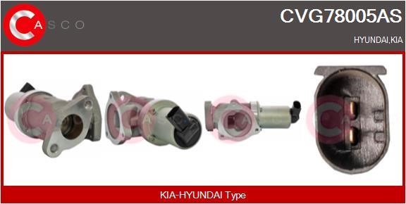 Casco CVG78005AS Клапан рециркуляції відпрацьованих газів EGR CVG78005AS: Купити в Україні - Добра ціна на EXIST.UA!