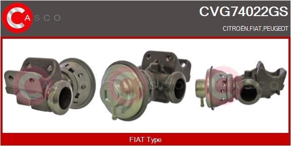 Casco CVG74022GS Клапан рециркуляції відпрацьованих газів EGR CVG74022GS: Купити в Україні - Добра ціна на EXIST.UA!