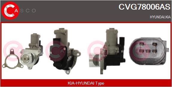 Casco CVG78006AS Клапан рециркуляції відпрацьованих газів EGR CVG78006AS: Купити в Україні - Добра ціна на EXIST.UA!