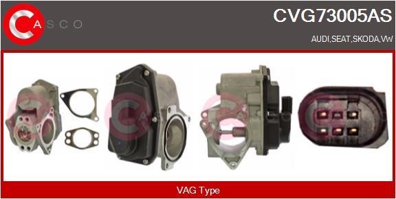 Casco CVG73005AS Клапан рециркуляції відпрацьованих газів EGR CVG73005AS: Приваблива ціна - Купити в Україні на EXIST.UA!