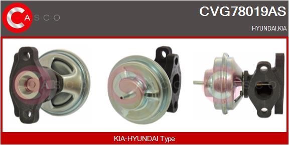 Casco CVG78019AS Клапан рециркуляції відпрацьованих газів EGR CVG78019AS: Купити в Україні - Добра ціна на EXIST.UA!