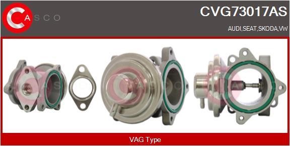 Casco CVG73017AS Клапан рециркуляції відпрацьованих газів EGR CVG73017AS: Купити в Україні - Добра ціна на EXIST.UA!