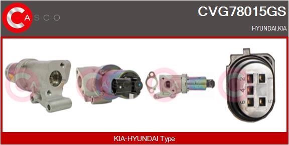 Casco CVG78015GS Клапан рециркуляції відпрацьованих газів EGR CVG78015GS: Купити в Україні - Добра ціна на EXIST.UA!