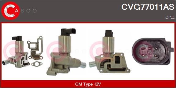 Casco CVG77011AS Клапан рециркуляції відпрацьованих газів EGR CVG77011AS: Купити в Україні - Добра ціна на EXIST.UA!