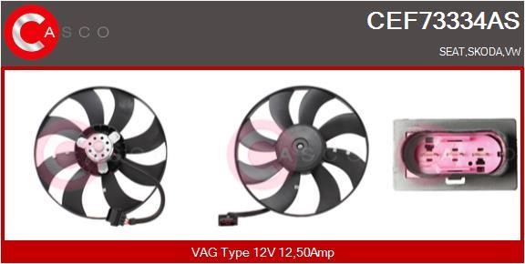 Casco CEF73334AS Вентилятор радіатора охолодження CEF73334AS: Купити в Україні - Добра ціна на EXIST.UA!