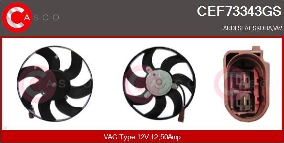 Casco CEF73343GS Вентилятор радіатора охолодження CEF73343GS: Приваблива ціна - Купити в Україні на EXIST.UA!