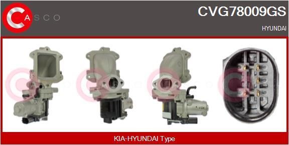 Casco CVG78009GS Клапан рециркуляції відпрацьованих газів EGR CVG78009GS: Купити в Україні - Добра ціна на EXIST.UA!