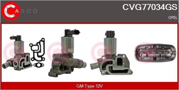 Casco CVG77034GS Клапан рециркуляції відпрацьованих газів EGR CVG77034GS: Купити в Україні - Добра ціна на EXIST.UA!