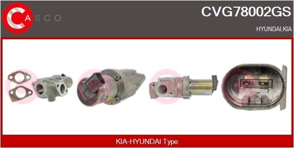 Casco CVG78002GS Клапан рециркуляції відпрацьованих газів EGR CVG78002GS: Купити в Україні - Добра ціна на EXIST.UA!