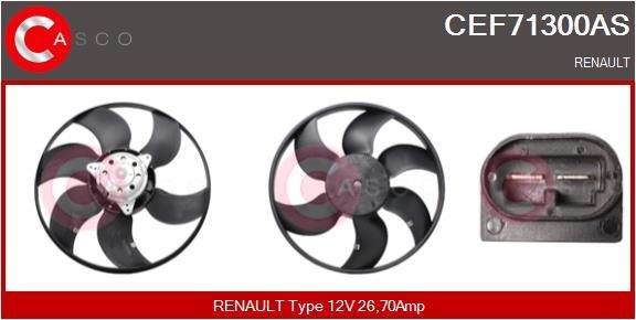 Casco CEF71300AS Вентилятор радіатора охолодження CEF71300AS: Купити в Україні - Добра ціна на EXIST.UA!