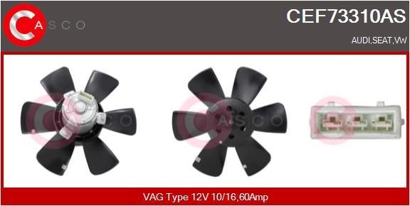 Casco CEF73310AS Вентилятор радіатора охолодження CEF73310AS: Купити в Україні - Добра ціна на EXIST.UA!
