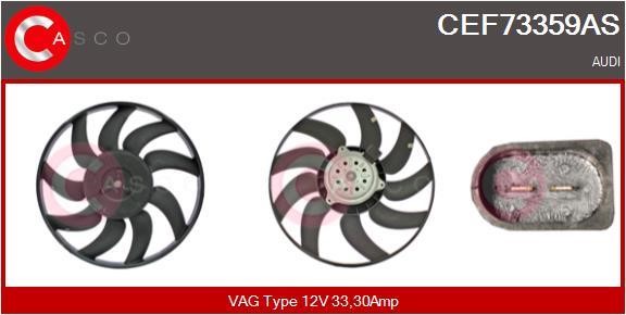 Casco CEF73359AS Вентилятор радіатора охолодження CEF73359AS: Купити в Україні - Добра ціна на EXIST.UA!
