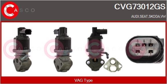 Casco CVG73012GS Клапан рециркуляції відпрацьованих газів EGR CVG73012GS: Купити в Україні - Добра ціна на EXIST.UA!