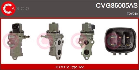 Casco CVG86005AS Клапан рециркуляції відпрацьованих газів EGR CVG86005AS: Купити в Україні - Добра ціна на EXIST.UA!