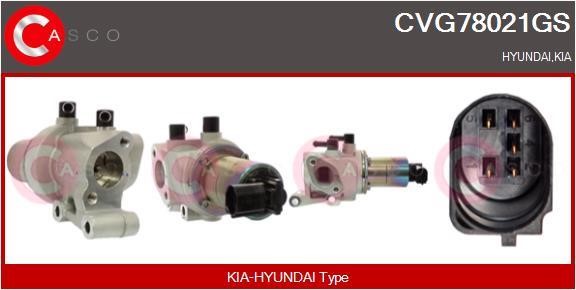 Casco CVG78021GS Клапан рециркуляції відпрацьованих газів EGR CVG78021GS: Купити в Україні - Добра ціна на EXIST.UA!