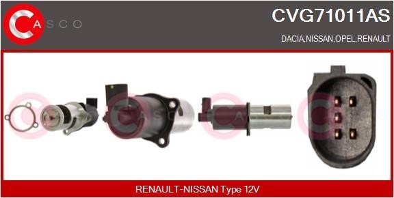 Casco CVG71011AS Клапан рециркуляції відпрацьованих газів EGR CVG71011AS: Купити в Україні - Добра ціна на EXIST.UA!