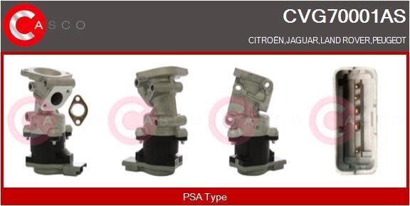 Casco CVG70001AS Клапан рециркуляції відпрацьованих газів EGR CVG70001AS: Купити в Україні - Добра ціна на EXIST.UA!