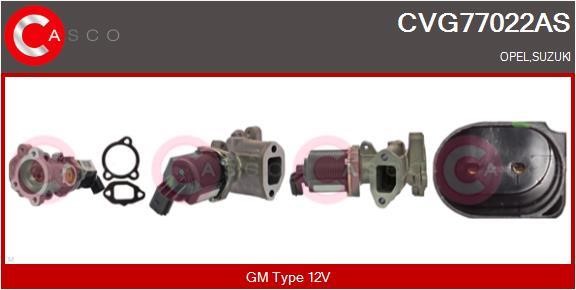 Casco CVG77022AS Клапан рециркуляції відпрацьованих газів EGR CVG77022AS: Купити в Україні - Добра ціна на EXIST.UA!