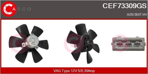 Casco CEF73309GS Вентилятор радіатора охолодження CEF73309GS: Купити в Україні - Добра ціна на EXIST.UA!