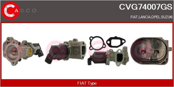 Casco CVG74007GS Клапан рециркуляції відпрацьованих газів EGR CVG74007GS: Купити в Україні - Добра ціна на EXIST.UA!
