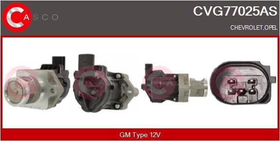 Casco CVG77025AS Клапан рециркуляції відпрацьованих газів EGR CVG77025AS: Купити в Україні - Добра ціна на EXIST.UA!